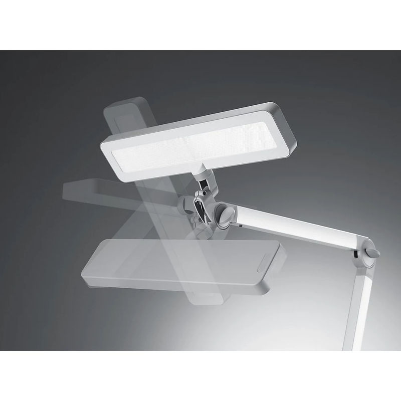 Waldmann LED-Gestängeleuchte ALD, Arbeitsleuchte für Büro, 16 W, 1250 lm, 5000 K, staubgrau - Bild 3