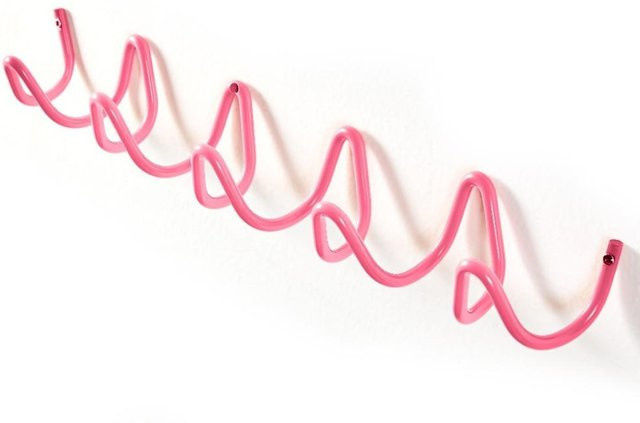 Wandhaken Jianyou aus Metall in Pink mit 5 Haken für den Eingangsbereich - Bild 1