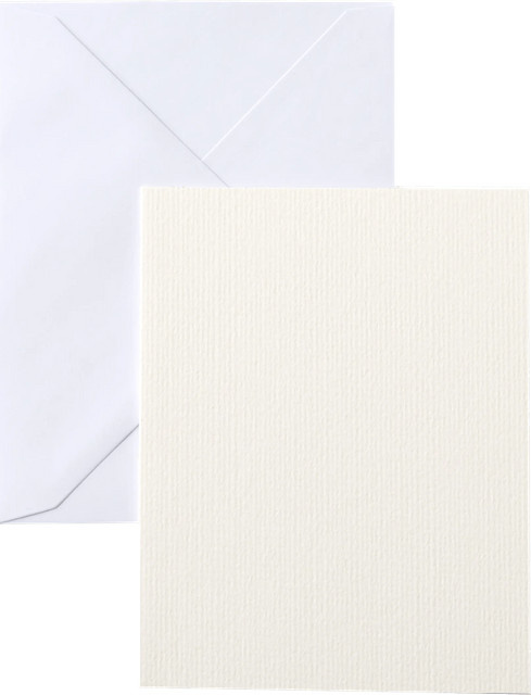 Cricut Aquarellkarten R20, 12 Stück, Weiß - Bild 1