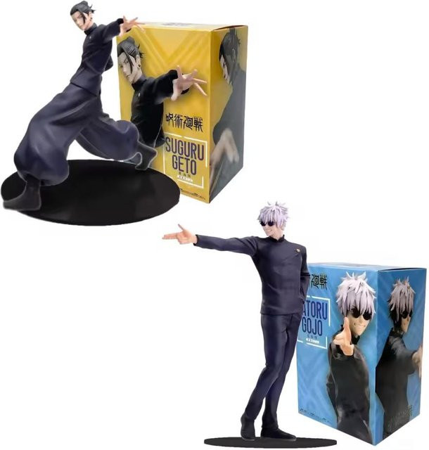 Yiran toy 1 Jujutsu Kaisen Satoru Gojo Geto Suguru Actionfigur, Set, 15cm, ab 14 Jahren - Bild 1