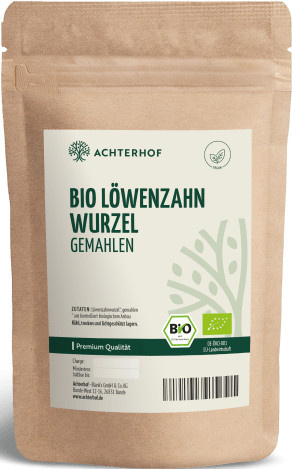 Achterhof Löwenzahnwurzel Pulver Bio gemahlen 500 g - Bild 1