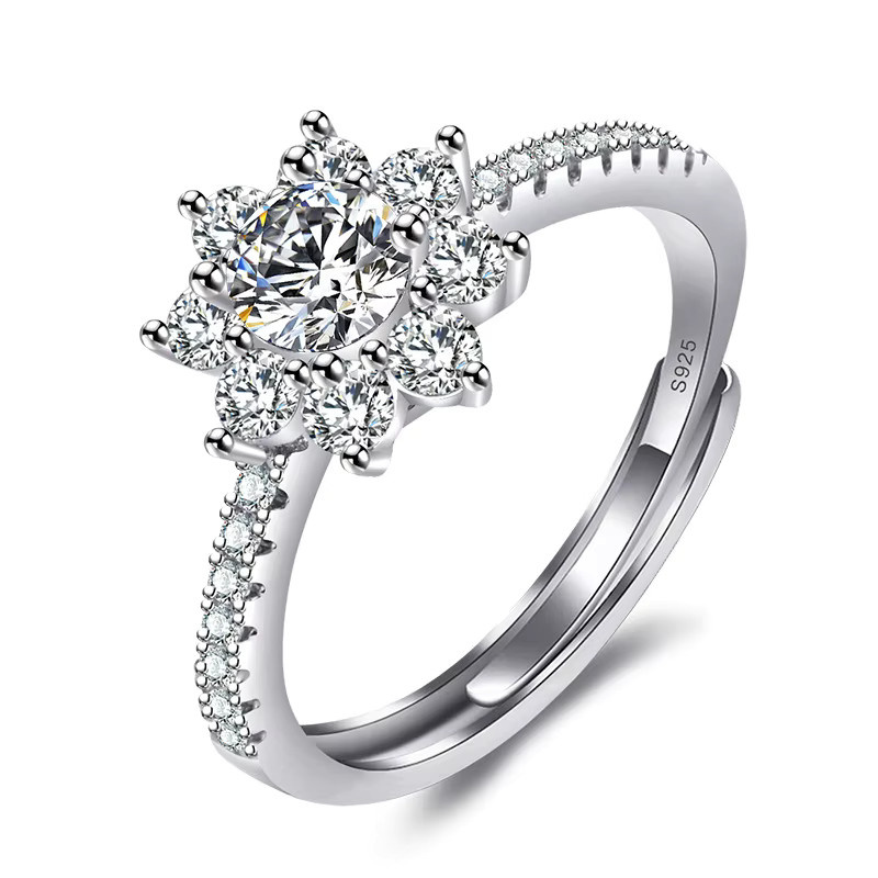 YDSMOSO Ring 925 Silber, Zirkonia, Damen - Bild 5