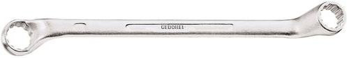 Gedore Doppelringschlüssel 24x26 mm, gekröpft, silber, Chrome Vanadium - Bild 1