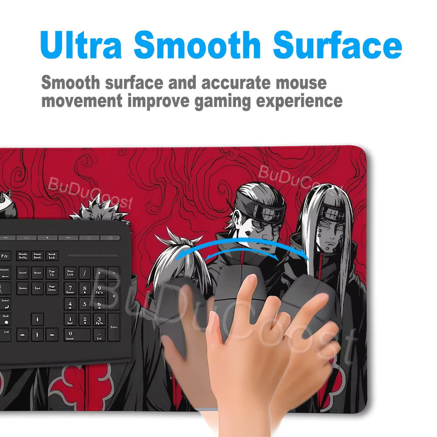 Bandai Akatsuki N-Naruto XXL Mauspad in Multicolour für Gaming und Büro - Bild 5