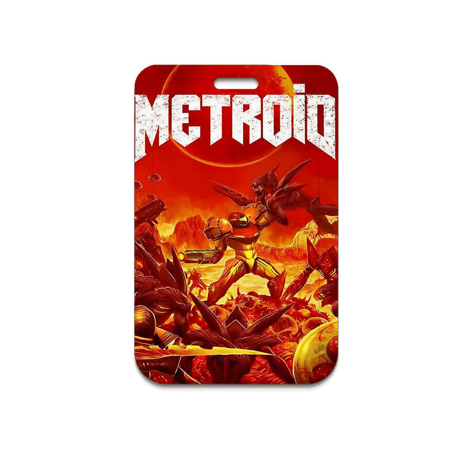 Anhänger Game M-Metroids Kartenhalter Halsband, Schlüsselanhänger - Bild 6
