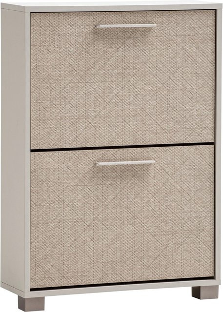 Schildmeyer Schuhkipper Edno mit 2 Klappen in Beige, B/T/H: 59,8 x 19,6 x 85,2 cm - Bild 1