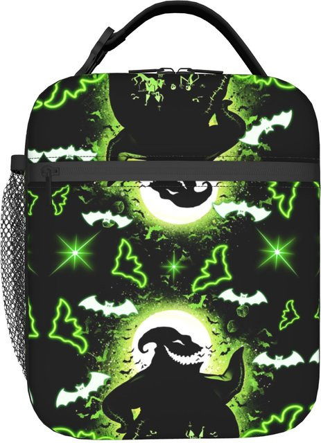 Potdemiel Skellingtones Skull Isolierte Lunchtasche Oogie Boogie, auslaufsichere Thermo-Bento-Box für Picknicks, Unisex - Bild 1