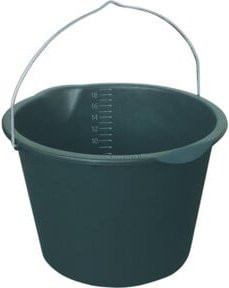 GreenLife Eimer mit Tülle aus Kunststoff, 20 Liter, Schwarz - Bild 1