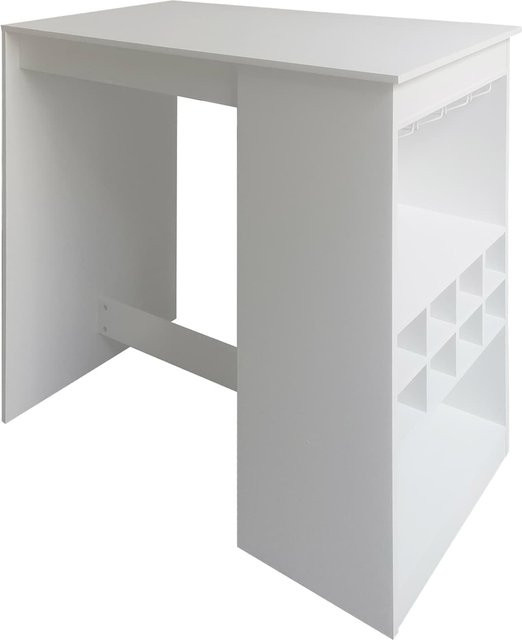 HTI-Living Küchenbar Lisa in Weiß für Küche und Partyraum, modern und rechteckig - Bild 1