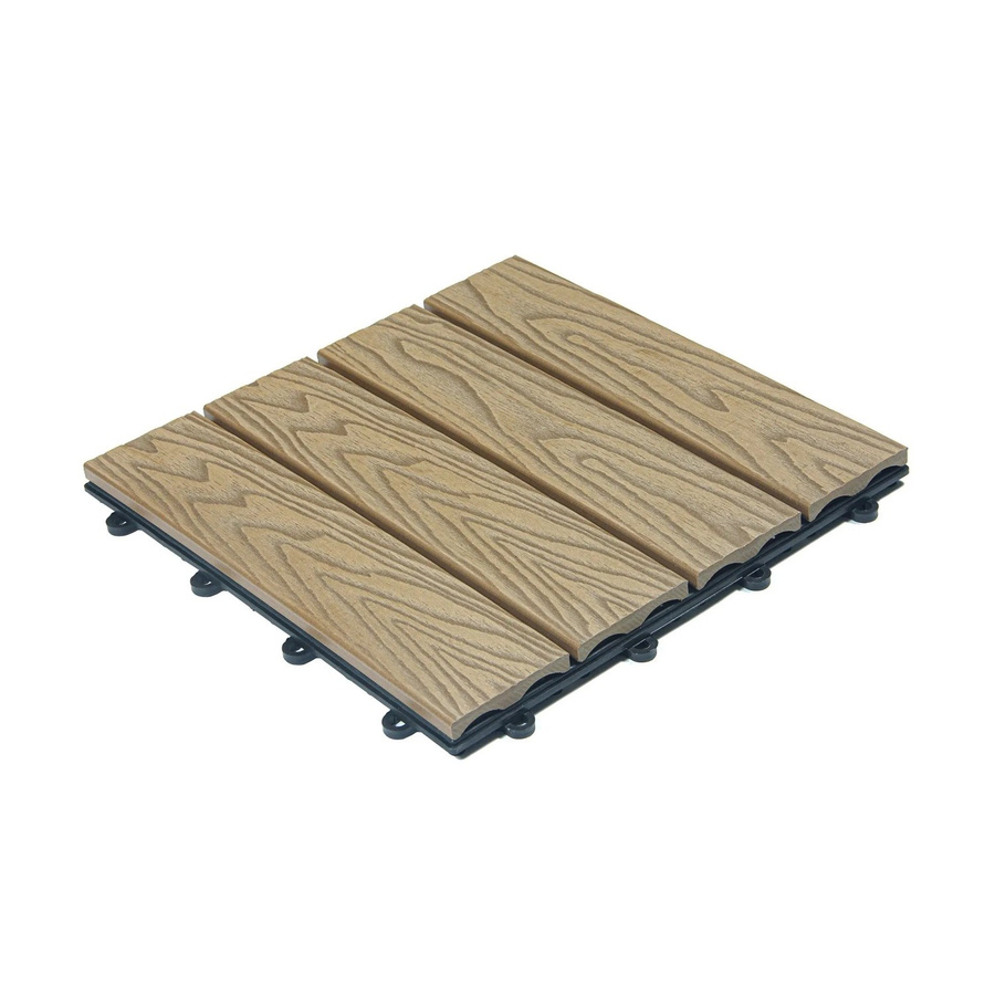 Home Deluxe WPC-Klickfliesen Bavaro Premium Teak, 1 m² - Bild 5
