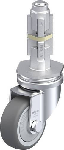 Blickle LRA-PATH 50KF-E03 Lenkrolle in Grau und Silber mit 50 mm Rad-Durchmesser und 75 kg Tragfähigkeit - Bild 1