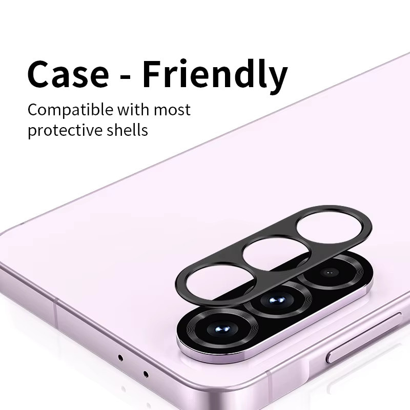 Aluminium-Metall-Rückkamera-Objektivschutz für Samsung Galaxy A57 A37 A56 A36 in Schwarz - Bild 2