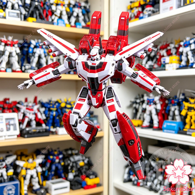 Bandai Macross Jetfire G1 VF-1S Action Figure, ab 8 Jahren - Bild 1