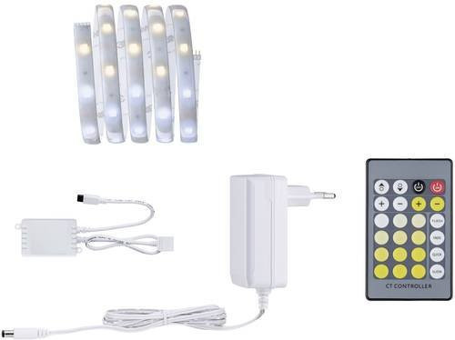 Paulmann MaxLED 250 Basis-Set LED-Streifen Tunable White IP44 Silber White mit Fernbedienung und Netzteil 1,5 m - Bild 1