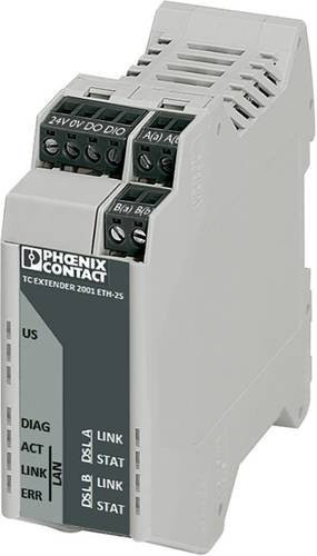 Phoenix Contact 2702409 TC EXTENDER 2001 ETH-2S Industrial Ethernet-Extender in Grau - Bild 1