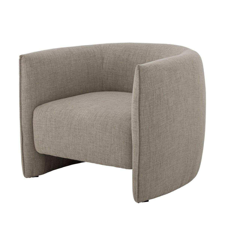 Bloomingville Bacio Sessel beige mit Armlehnen - Bild 1