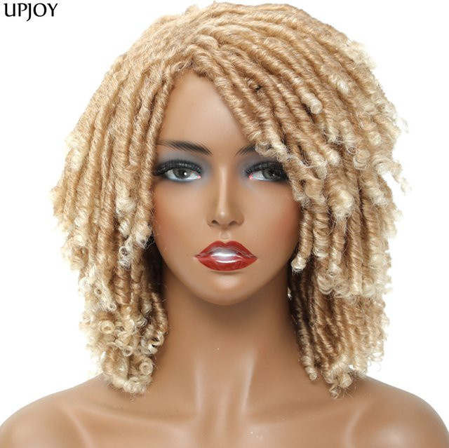 UPJOY Faux Locs Haarperücke, Synthetisch, Ombre, Damen - Bild 1