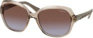 Vogue VO 2871S Sonnenbrille Cat Eye, Vollrand, Kunststoff, Damen, braun beige - Bild 1