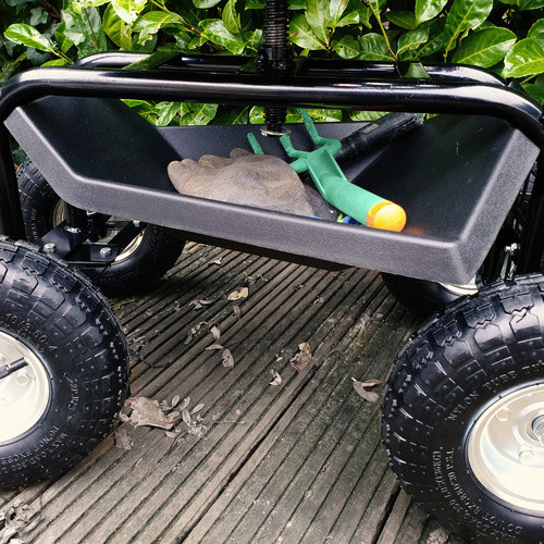 AXI Rollsitz AG22 aus Metall in Schwarz, Breite: 53 cm, Höhe: 112 cm - Bild 3