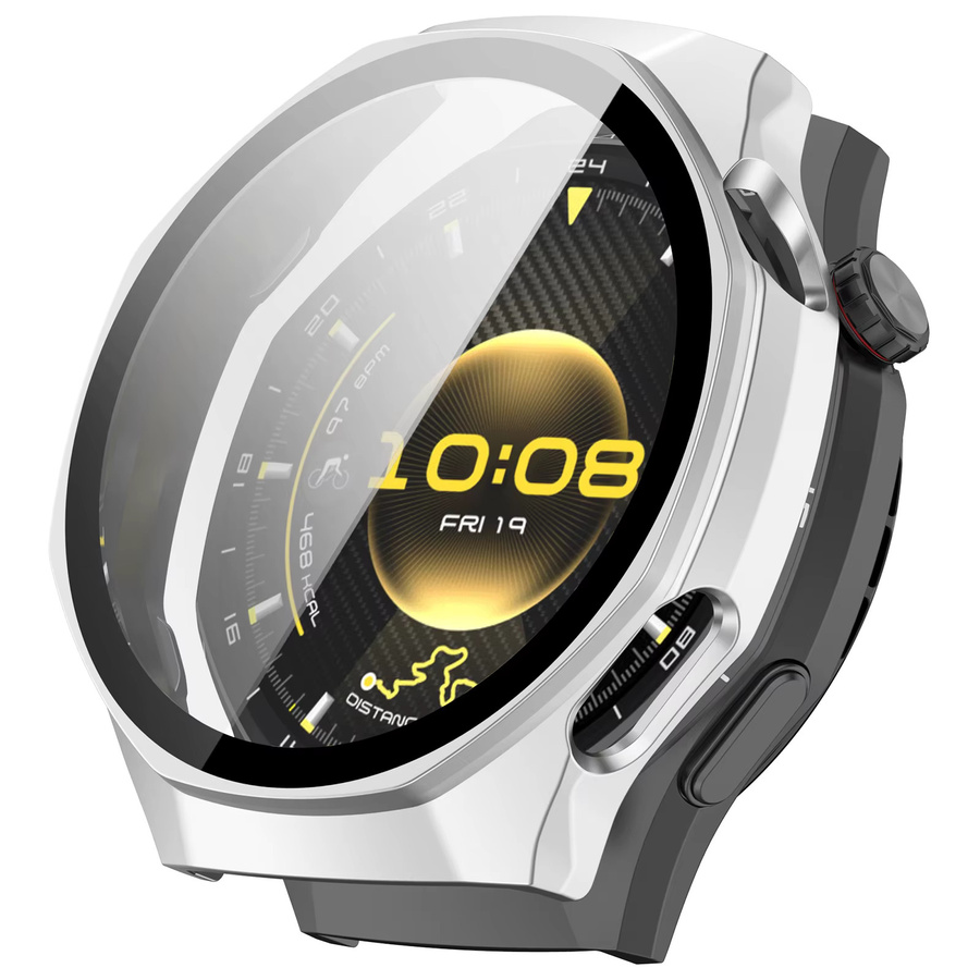 Huawei Schutzhülle und Glas für Huawei Watch GT6 Pro 46 mm, Schwarz, transparent, Unisex - Bild 5