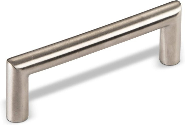 10er Set SO-TECH Stangengriffe aus Edelstahl gebürstet in Silber, Lochabstand 96 mm, Durchmesser 12 mm - Bild 1