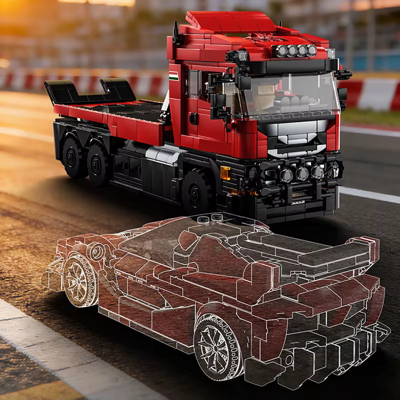MENBIS Technische Bausteine LKW-Sets, 1728 Teile, ab 14 Jahren - Bild 2