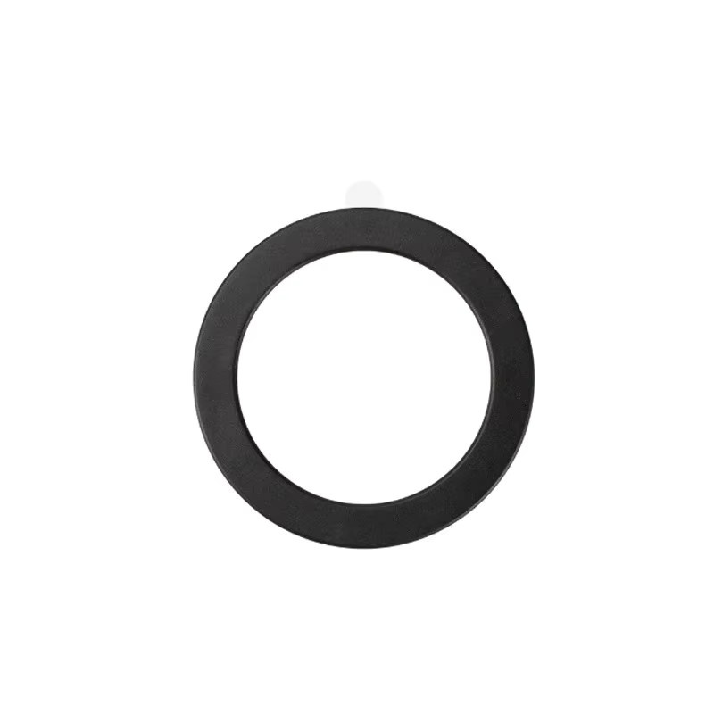 WSSHE Magnetischer Ring für MagSafe Telefonhüllen, Kunststoff Aufkleber zur Unterstützung von kabellosem Laden und Magnet-Autohalterungen, Schwarz oder Gelb - Bild 3