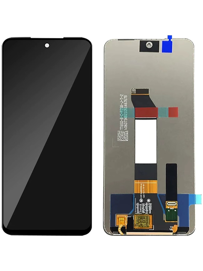 Xiaomi Redmi Note 10 5G LCD-Display Ersatzteil mit Touchscreen und Rahmen in Schwarz (M2103K19G) - Bild 4