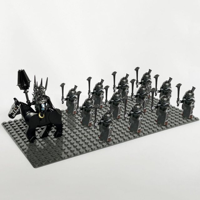 Bekool Der Herr der Ringe Schattenorcs Uruk-hai Minifiguren 13-teiliges Set - Bild 1