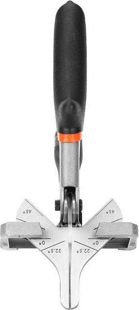 Neoglint Zierleistenschneider für PVC Kabelkanalrohr und Dichtungen aus Edelstahl in Schwarz mit einstellbarem Gehrungsschnitt 0 Grad und 135 Grad - Bild 1
