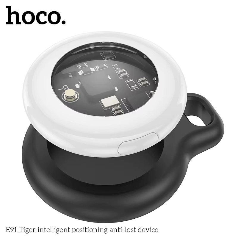 HOCO E91 Smart Airtag GPS-Ortungsgerät in Weiß mit Hülle für iPhone Find My zur Ortung von Haustieren, Schlüsseln oder Kindern - Bild 3