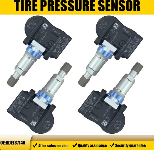 ANWAYTECH Reifendrucküberwachungssensor TPMS BDEL37140 in Schwarz, 433MHz, kompatibel mit Mazda CX-3, CX-5, CX-30, CX-60 und CX-80 - Bild 1
