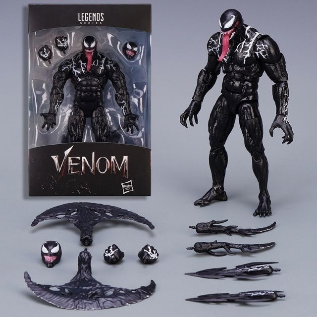 Hot Toys Marvel Venom, Actionfigur, bewegliche Gelenke, 18cm - Bild 1