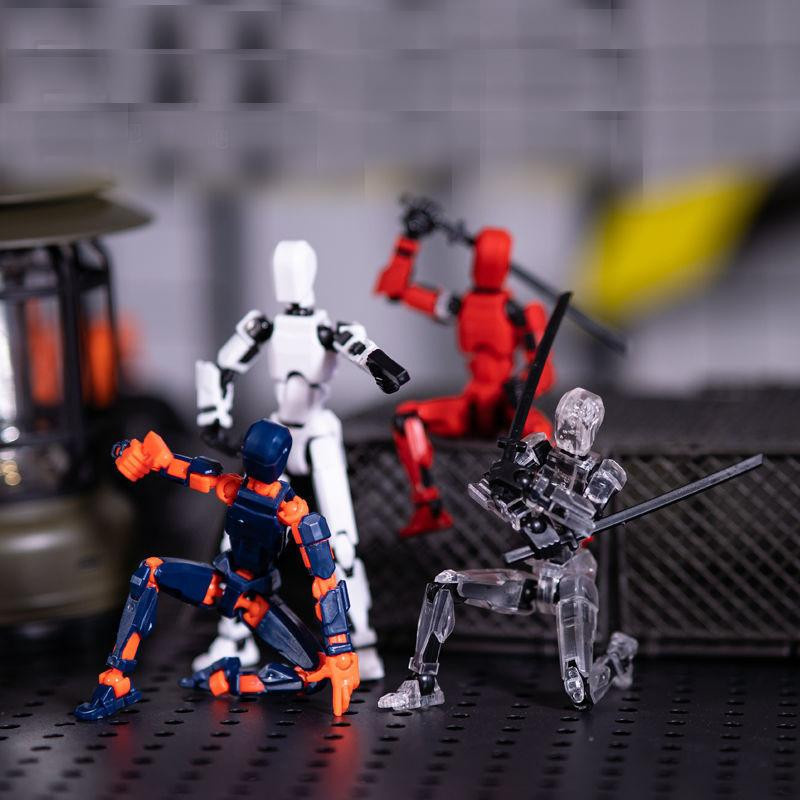Yiran toy 1 Perfekte Titan 13 Actionfigur 3D Gedruckt Roboter Bunt - Bild 2