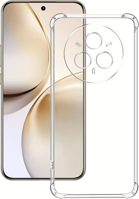Transparente Handyhülle aus weichem TPU-Silikon für Realme 14 Pro Plus, 14 Pro Lite, 14X und 14T 5G - Bild 1