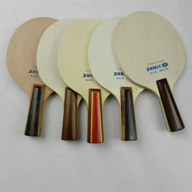 YINHE Mini-Tischtennisschläger aus Holz in Weiß für Kinder und Sammlerdisplays - Bild 3