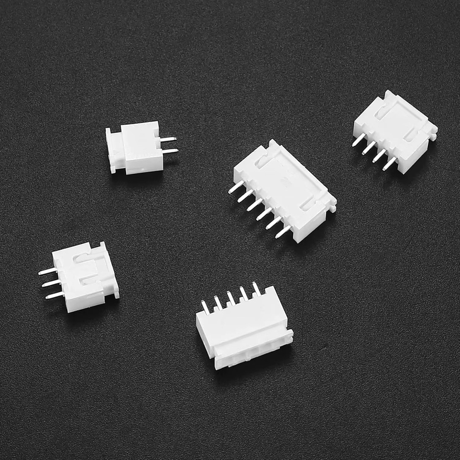 AOKIN 230-teiliges JST-PH Steckverbinder-Set in Weiß mit 2,54 mm Buchsenstiftleisten, Gehäuseanschlüssen und Adaptersteckern - Bild 2