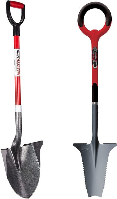 Radius Garden Root Slayer Wurzelspaten und Gartenschaufel Set mit Stiel - Bild 1