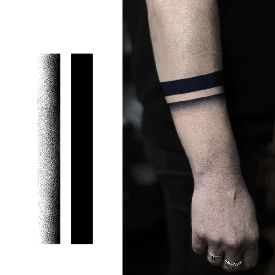 INKARTLINK Temporärer Tattoo-Aufkleber, wasserfest, semi-permanent - Bild 4