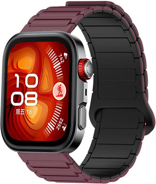 AgoodPlus Uhrenarmband Silikon, Schwarz, Unisex - Bild 1