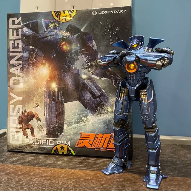 Bandai Eureka Striker, Gelenkmodell, Blau - Bild 1