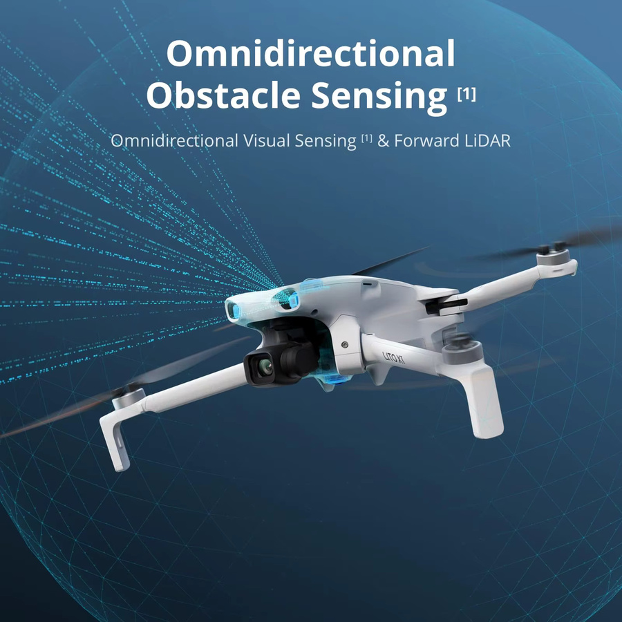 DJI Lito X1 Faltbare Leichtgewichts-4K-Drohne mit Hinderniserkennung, ActiveTrack und 1/1,3 Zoll Sensor - Bild 4