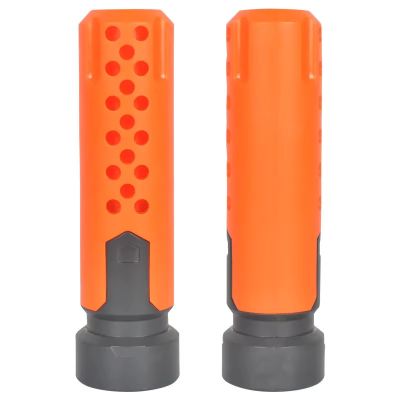 Nerf Spielzeug-Schalldämpfer-Zubehör, Orange Grau, Kunststoff, 1-teiliges Set - Bild 4