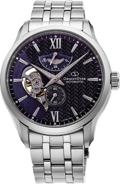 Orient Star Armbanduhr Automatik, Edelstahl, Blau, 40 mm, Herren - Bild 1