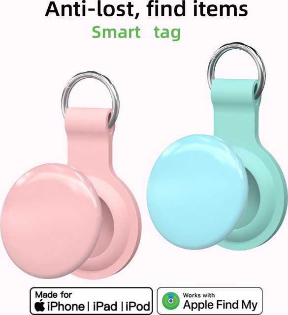 Apple AirTags 4er-Pack Bluetooth-Tracker kompatibel mit Apple Find My in Blau - Bild 1