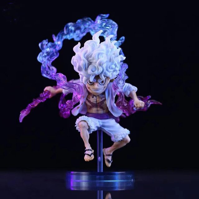 Bandai One Piece Luffy Gear 5 Actionfigur Sonnengott Nika Statue 10cm - Bild 1