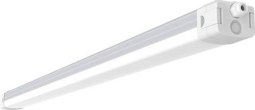 Heitronic LED-Feuchtraum-Wannenleuchte in Weiß mit Edelstahlgehäuse, IP65 und IK10 für die Außenbeleuchtung - Bild 1