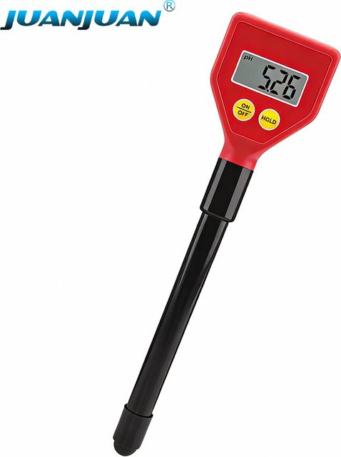 JUANJUAN Digitales pH-Messgerät PH-98103 in Rot zur Wasserqualitätsanalyse für Aquarium und Schwimmbad - Bild 1