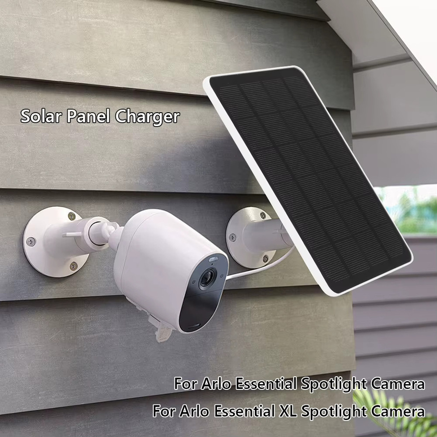 Arlo Solarpanel IP65 Wasserdicht mit 360 Grad verstellbarer Wandhalterung für Arlo Essential Spotlight und XL Spotlight Kameras (4W/6W) - Bild 2