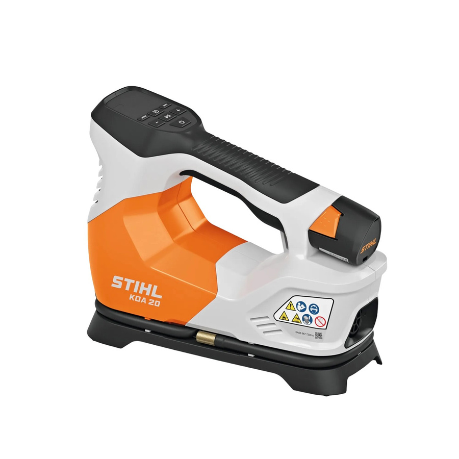 Stihl Akku-Kompressor KOA 20 in Orange-Grau ohne Akku und Ladegerät - Bild 2